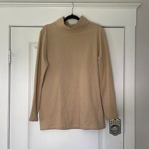 Dudley Stephen’s Mock Neck Fleece Tunic Sweater